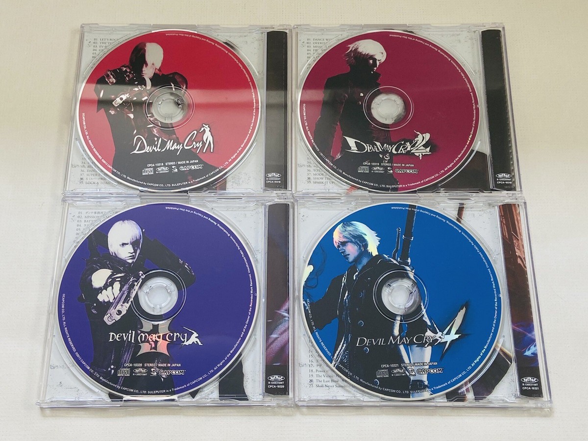 Devil May Cry Sound Box Soundtrack Capcom Japanese Game