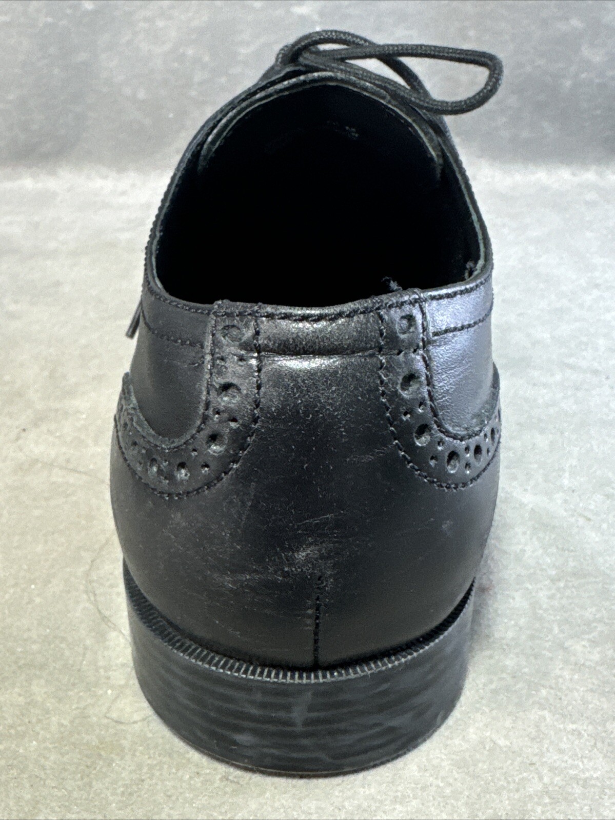 SAOLA Mocassino Cole Haan Grand.OS C23793 D18 nero con punta alare da uomo US 11 M Oxford