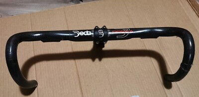 Carbon Lenkerfalte Deda Zero 100 komplett x Rennrad vom Fahrrad genommen