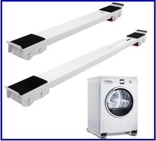 Base Supporto Carrello per Lavatrice Asciugatrice Sposta Mobili ruote freno G