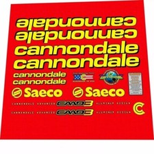 SET DECALCOMANIE SAECO Cannondale CAAD 3