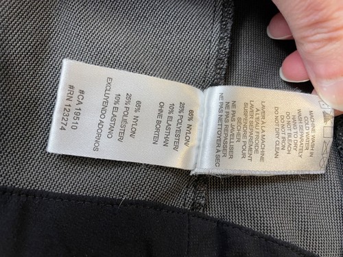 Lolë Soft-Shell Full Zip Jacket Women's Size 6 Black Wicking SPF Antibacterial - Picture 9 of 19
