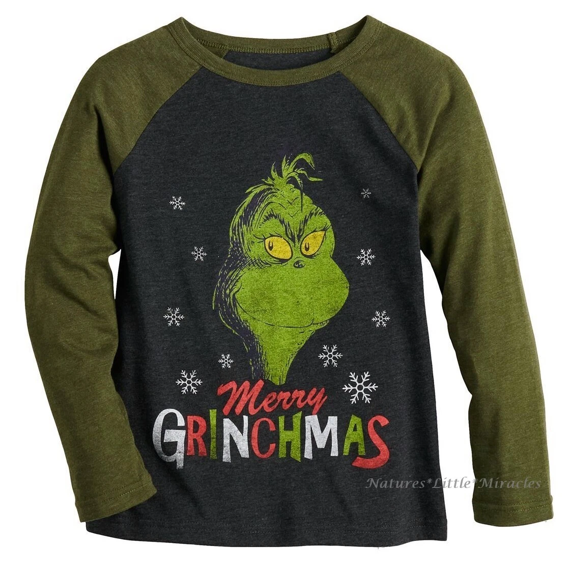 little boy grinch shirt