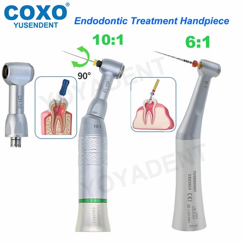 COXO Dental Handstück Fiber Optic High Speed Turbine LED Low Speed Winkelstück - Picture 4 of 216