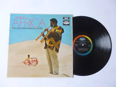 CANNONBALL ADDERLEY QUINTET ~ ACCENT ON AFRICA ~ RARE UK 1968 JAZZ VINYL LP
