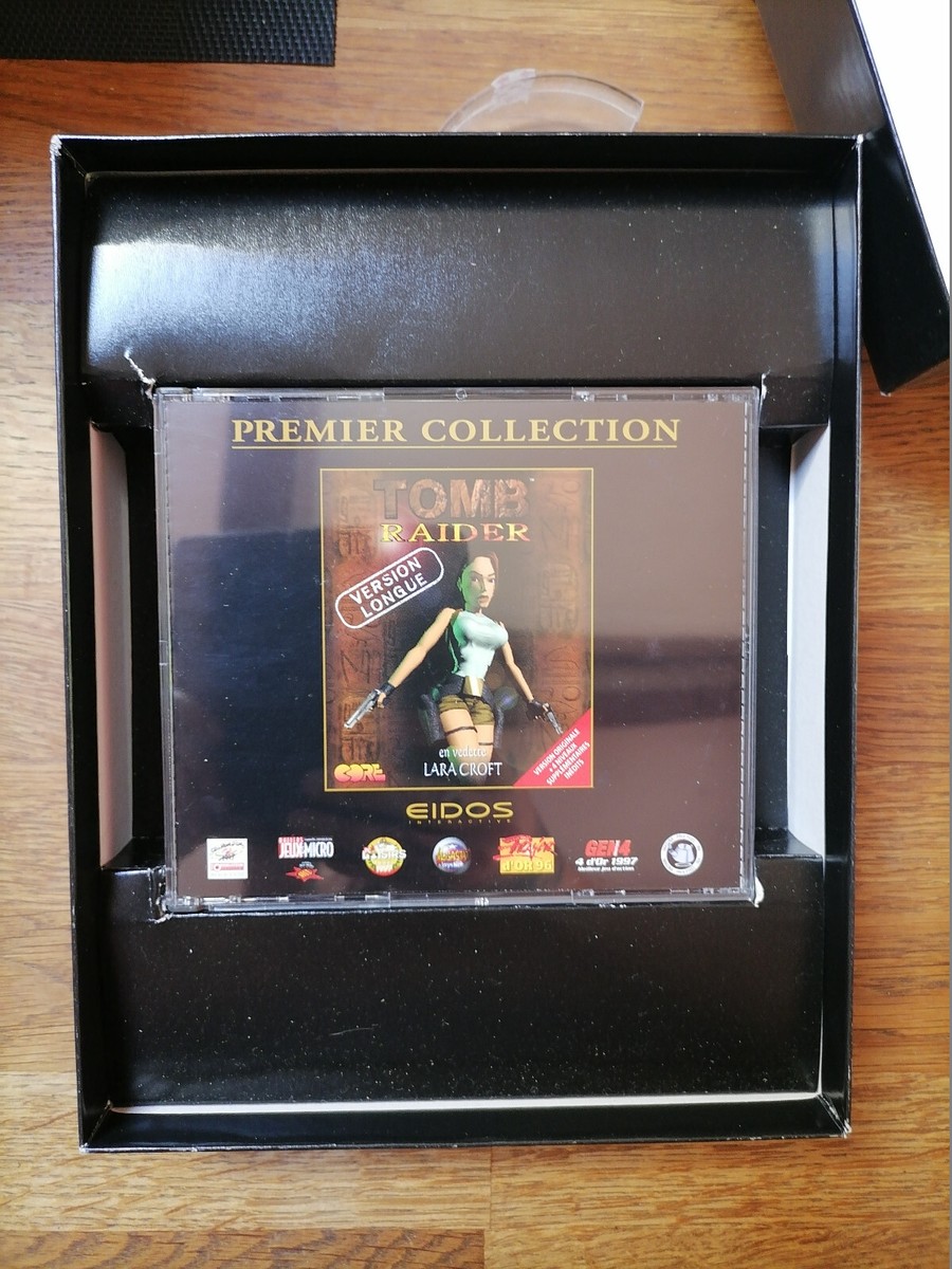 Jeu PC Tomb Raider Version Longue FR - Big Box 1996 - Avec Boîte, Notice - Très Bon état