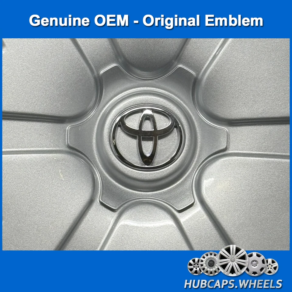 Hubcap Set Toyota Sienna 2004-2010 Genuine Factory OEM 16-inch Wheel Cover 61124 - Image 4 of 4