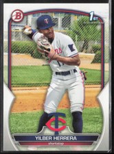2023 Bowman Yilber Herrera BP-86 1st Paper | Minnesota Twins