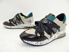Liu Jo sneaker scarpe sportive scarpe da donna verde nero beige numero 40 come nuove