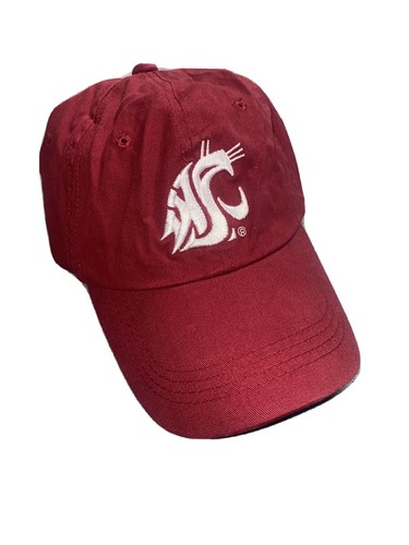 red baseball cap hat embroidered 