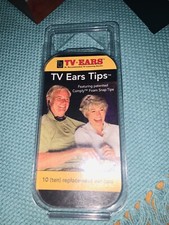 TV Ears Replacement Ear Tips Qty 10 New In Package