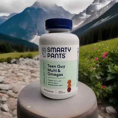 SMARTY PANTS Teen Guy Multi & Omegas 120 Gummies multivitamin 05/20/2025