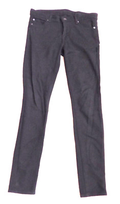 Seven 7 For All Mankind HW Ankle Gwenevere Black Skinny Jeans Ladies W26 L29