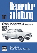 Reparaturanleitung Opel Kadett B 09/1967 bis 07/1973