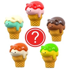 Qualia Food Gashapon Ice Cream Cone Cat Figure Japanese Blind Box Capsule Toy