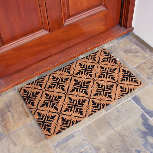 Kit de felpudo Rubber-Cal "French Country" - 18" x 30" - 2 alfombrillas para puertas - Imagen 2 de 4
