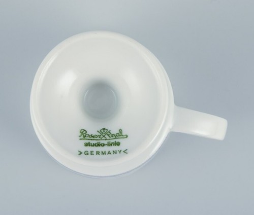 Tapio Wirkkala, Rosenthal Studio-linie. Set of six demitasse cups and saucers - Picture 8 of 8