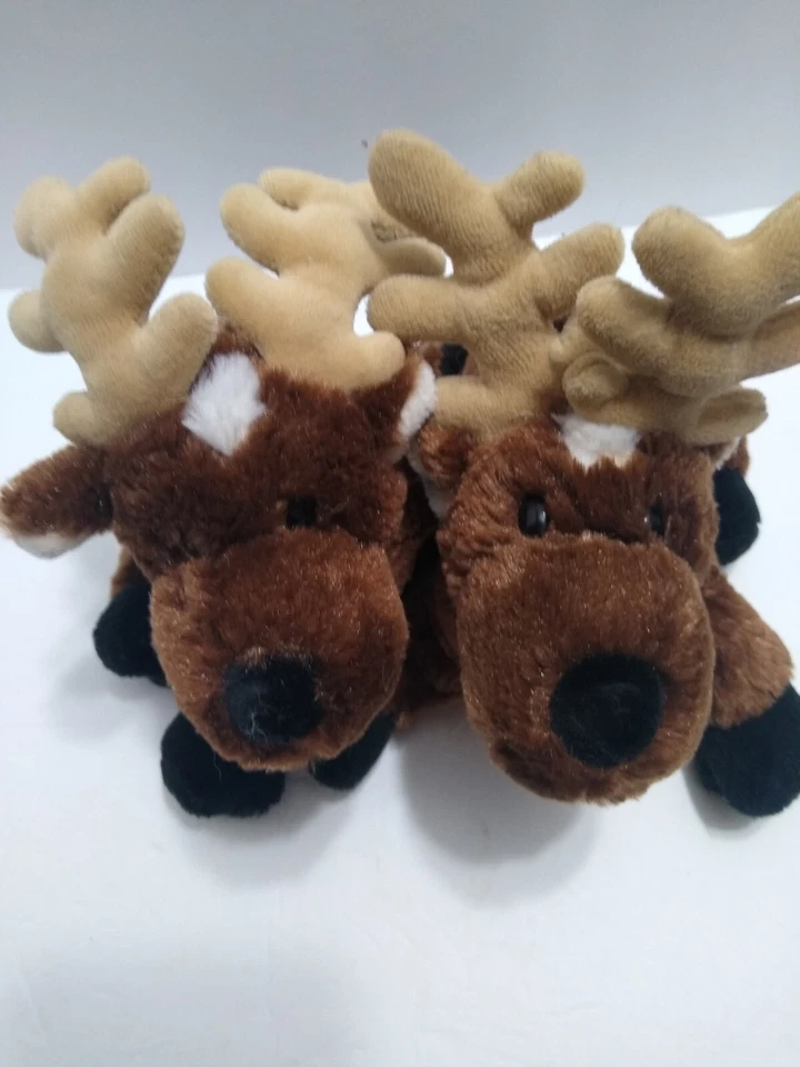 Ganz Webkinz Reindeer Plush Christmas Stuffed Animal Toy NO CODE Lot Of 2 - Image 2 of 4