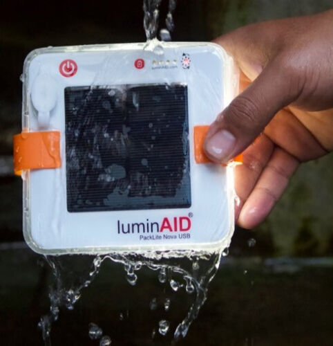 LuminAID PackLite Nova USB Solar Lantern - Picture 2 of 2