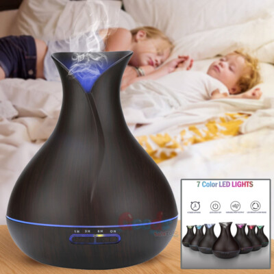400ML esencial Humidificador en casa de aroma de difusor de aceite para oficina