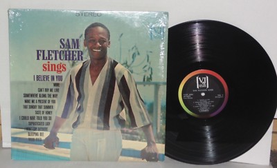 SAM FLETCHER Sings I Believe In You LP VG+ 1964 VeeJay Vinyl Plays Well VJ1094 