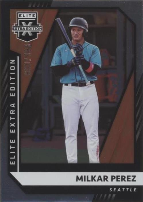2021 Panini Elite Extra Edition - Milkar Perez #167 - 1 of 1