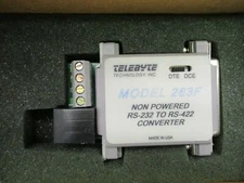 New open-box Telebyte Tech. 263F Non Powered RS-232 to RS-422 Converter A1138AES