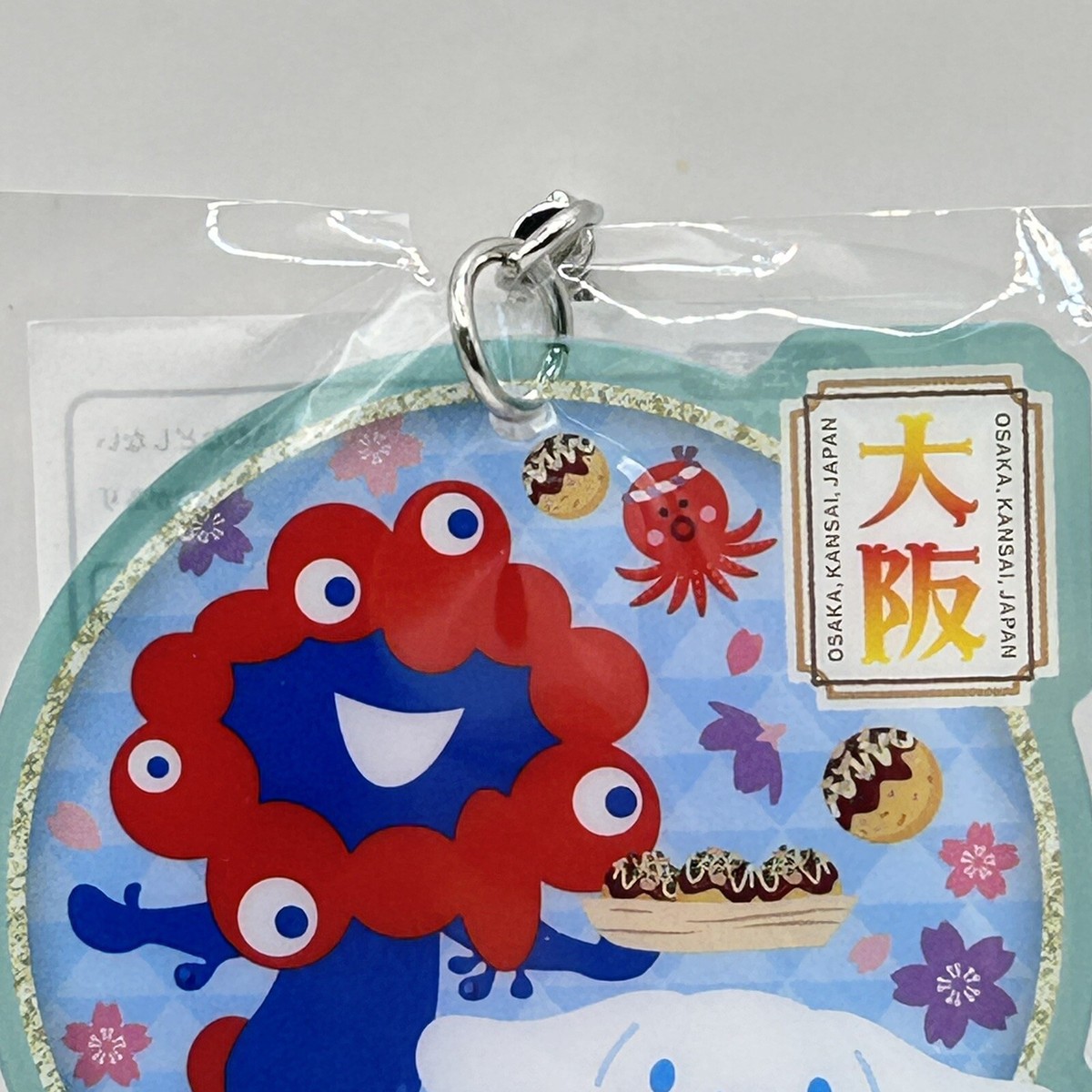 Cinnamon Roll Sanrio Acrylic Keychain Collaboration Osaka