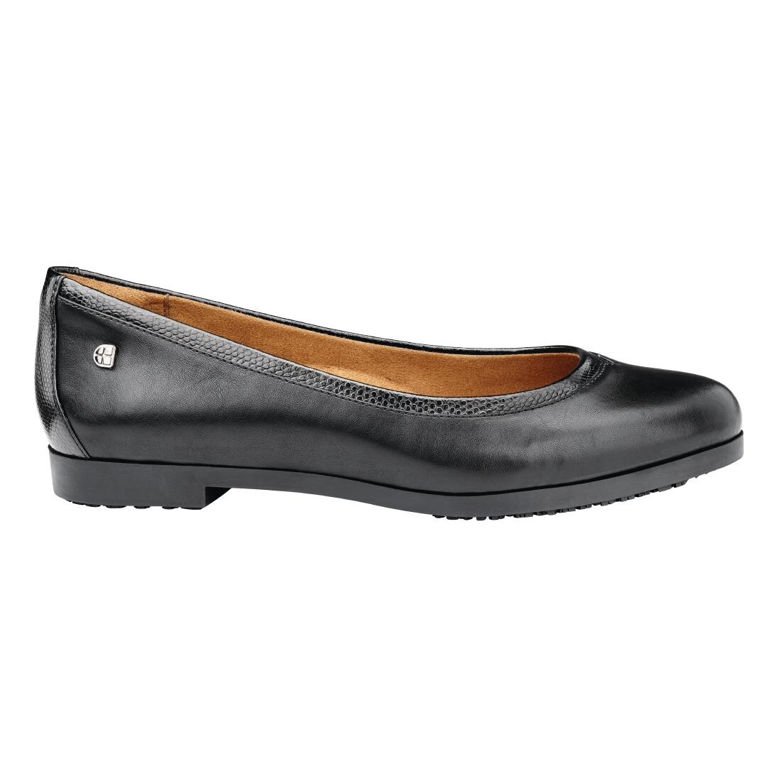 Shoes For Crews Reese Womens Metal Free Shoe Black 6 SFC04089 - Image 2