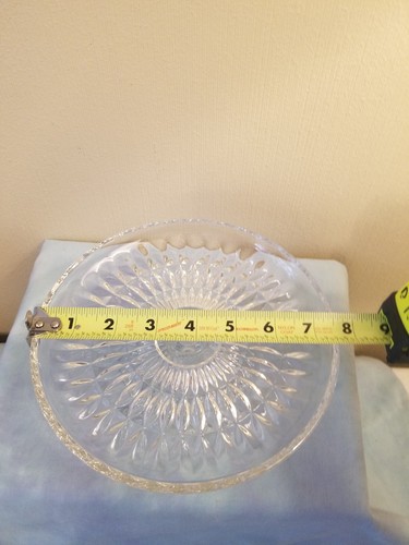 Laura Glass Mini Cake/Pastry Stand Made In Japan, 2009, Very Good Condition - Picture 7 of 12