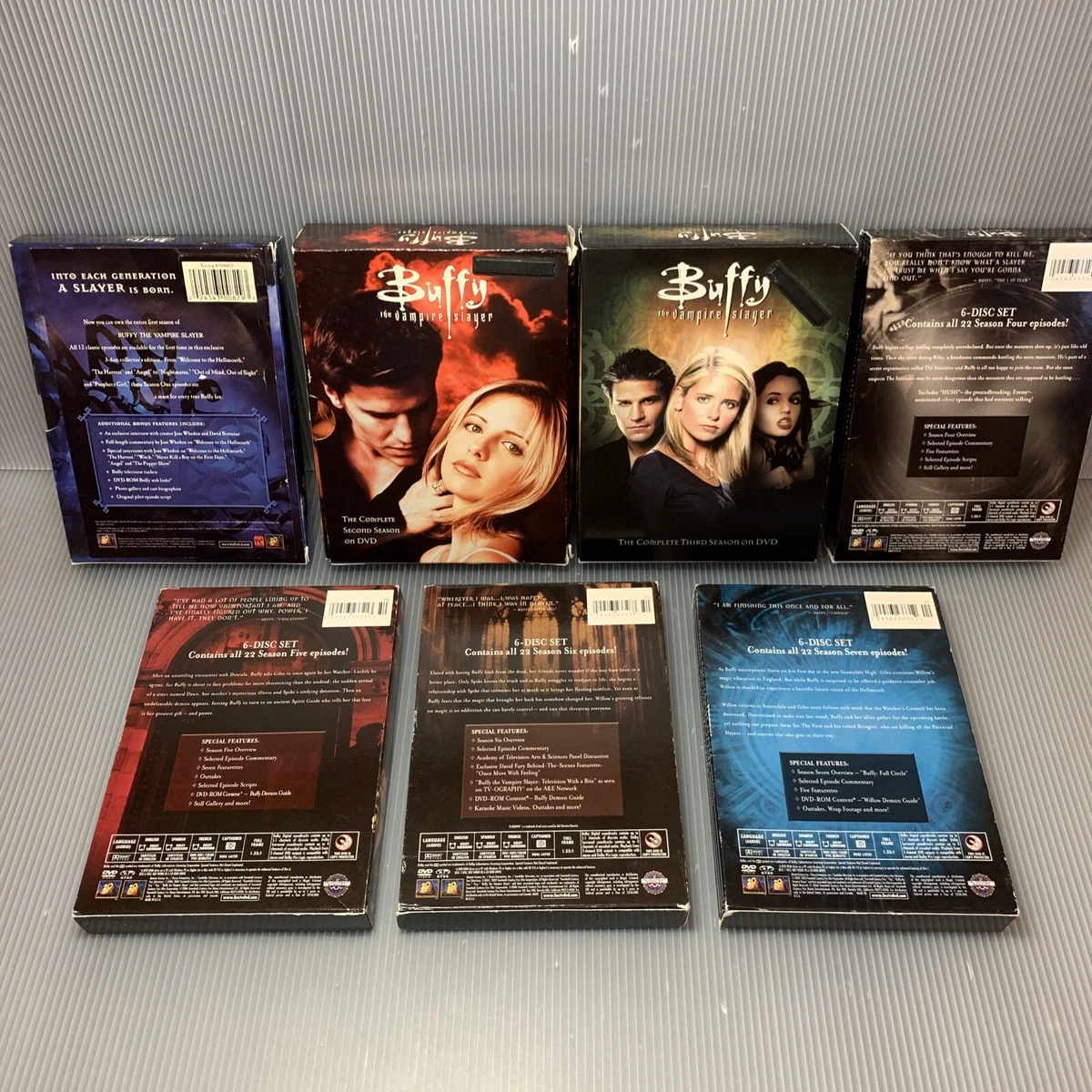 Buffy the Vampire Slayer - Complete Series Seasons 1-7 (DVD, 39-Disc Set)