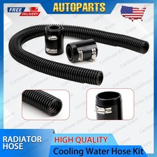 36 Stainless Steel Radiator Flexible Coolant Water Hose Kit Wcaps Universal