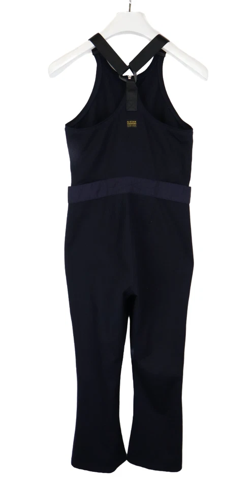 G-Star Overall Damen M Dehnbar Reißverschluss Hose Verstellbare Taille Dunkel - Bild 2 von 4