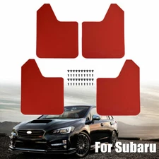 XUKEY Red Mud Flaps Splash Guards Mudguards Mudflap For Subaru Forester Legacy