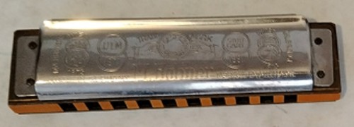 HARMONICA MARINE BAND by M. HOHNER- n° 1896 - 10 trous- dans son étui - Imagen 7 de 10