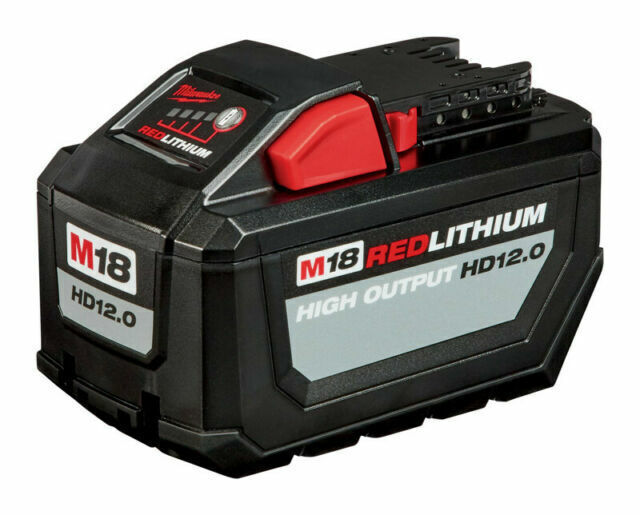 Hou op Toepassen extract Milwaukee M18 High Output Lithium Ion Battery (48-11-1812) for sale online | eBay Hou op Toepassen extract Milwaukee M18 High Output Lithium Ion Battery (48-11-1812) for sale online | eBay