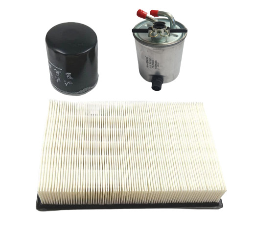 JPL Filterset Luft Kraftstoff ÖLfilter Nissan Pathfinder R51 2.5Dci 2006/06+-image