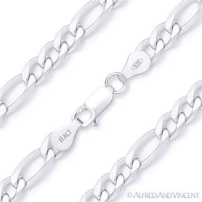 4mm Italian Chain Link Necklace