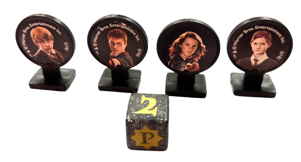 Harry Potter Animales Mágicos 2019 Juego 4 Fichas y Troqueles Piezas de Repuesto Foto 2 de 2