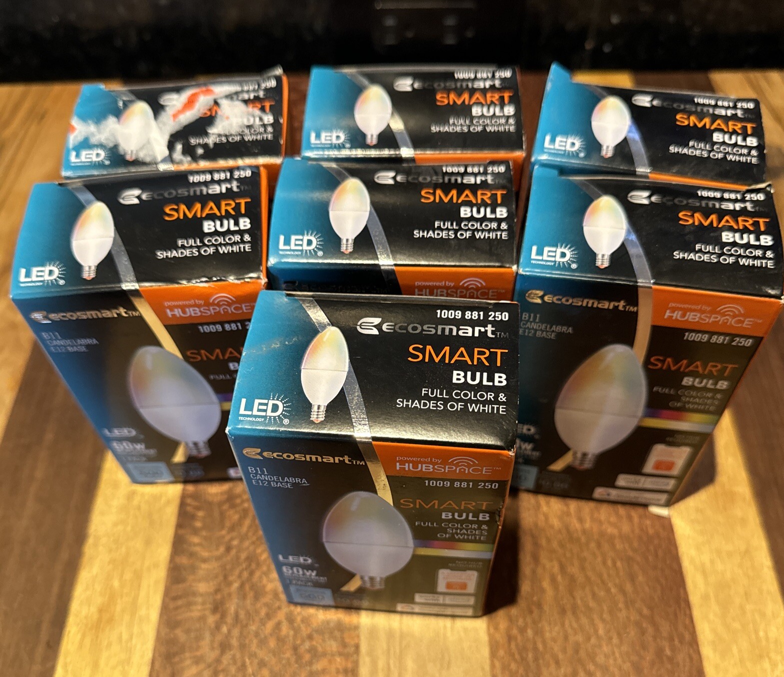 Ecosmart Smart Bulb 1009881250 Set Of 7 Full Color & Shades Of White-image