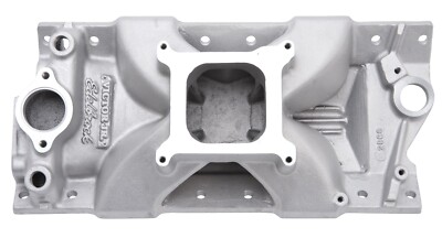 EDELBROCK VICTOR JR INTAKE MANIFOLD,TALL DECK,FITS CHEVY SMALL BLOCK 262-400 V8