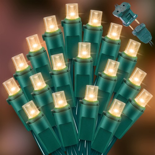 100 Count - Christmas Lights - LED String Lights, Mini led Lights - 第 1/69 張圖片