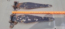 vtg 18" CAST Aluminum Hinges BARN Farmhouse Chicken COOP SHIPPING INCLD 1 Pair 1