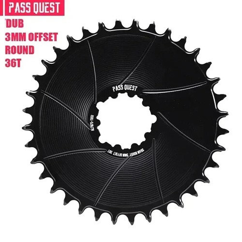 3mm Offset AERO Chainring Direct Mount Narrow Wide 36T-54T Chainwheel AXS 12S - Picture 25 of 44