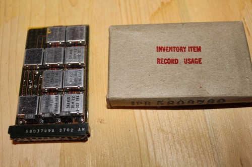 Carte vintage IBM SLT avec boite inventaire 5803789