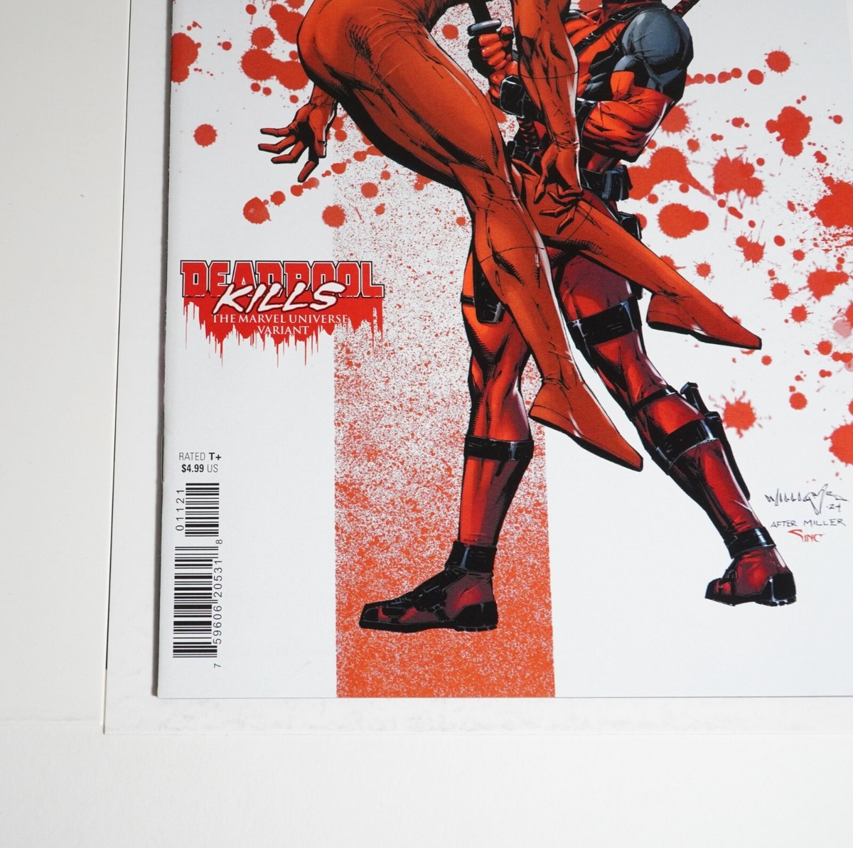 Daredevil #11 (673) Scott Williams 'deadpool Kills the