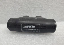 ILSCO PBT-250 Insulated Multi Tap In-Line Splicer-Reducer Dual Sided Connector