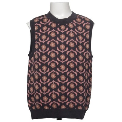 H&M, Pullunder, Größe: 134/140, Schwarz/Mehrfarbig #wAF