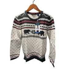 Lands' End Family Holiday Sweater Size L 14/16 NEW J841