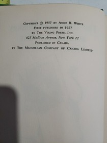 The Uninvited Donkey, By Anne H. White 1957, Vikings Press, New York.  NES6